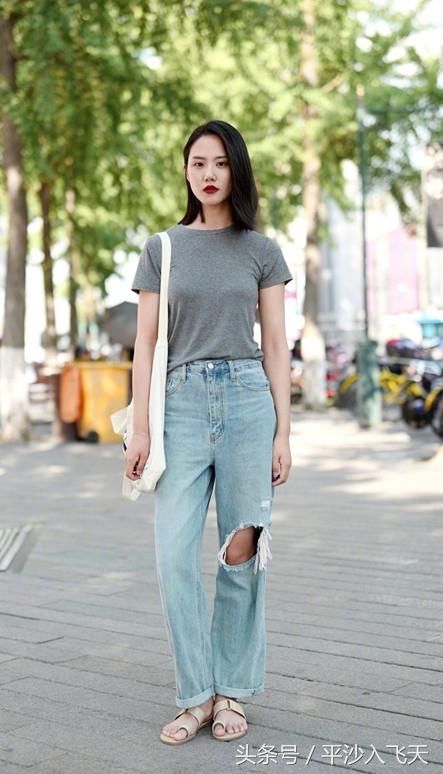 杭州街拍：生活压力大，漂亮的女人照样活出自己的精彩！