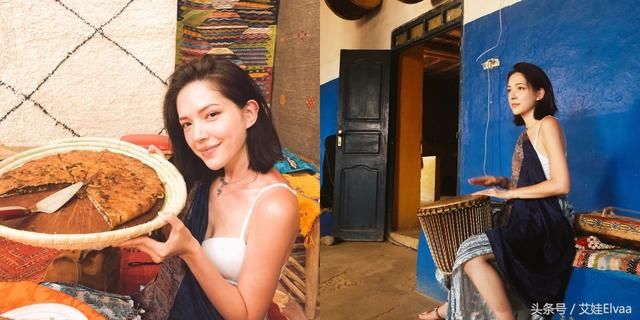 34岁许玮宁穿领口低到肚脐眼的上衣，下装还是露腿装，真的是太拼