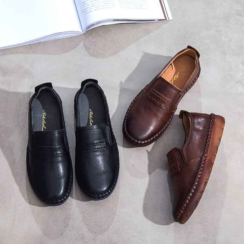 五六十岁妈妈别穿高跟鞋，试试这舒适的妈妈鞋，显气质更显品位