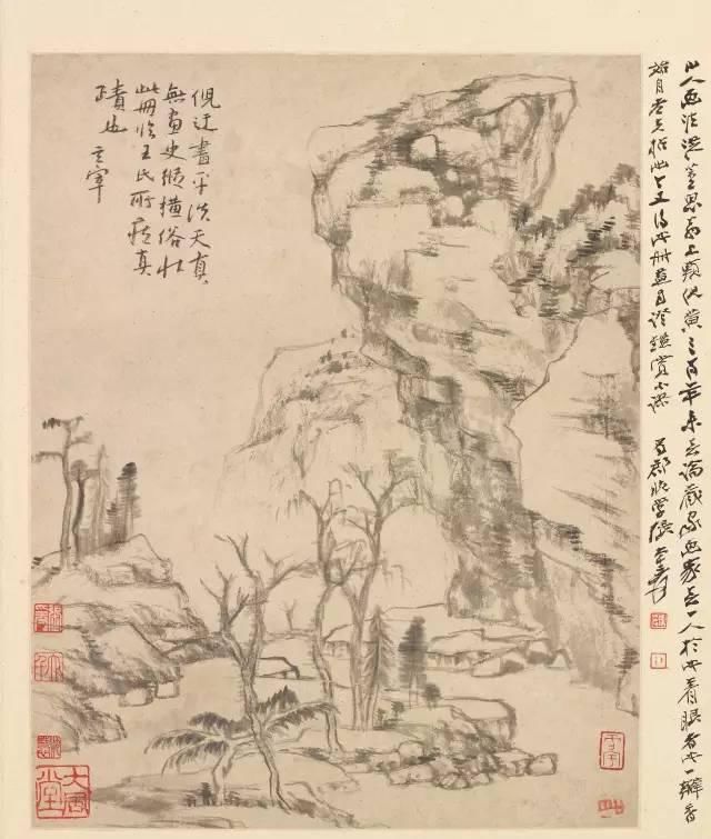 『作品』他在中国艺术史上的地位, 就像梵高在西方艺术史上的地位一样。
