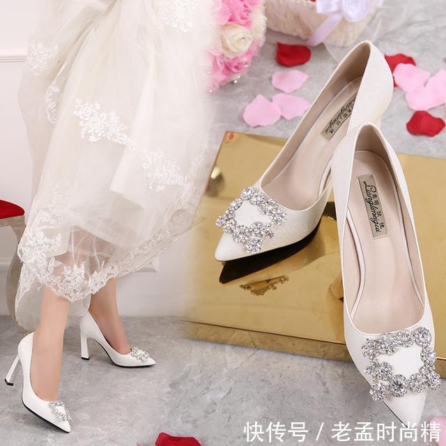  水钻高跟鞋@穿起美丽的水晶鞋，你一定会比灰姑娘更美，一定能遇到你的王子