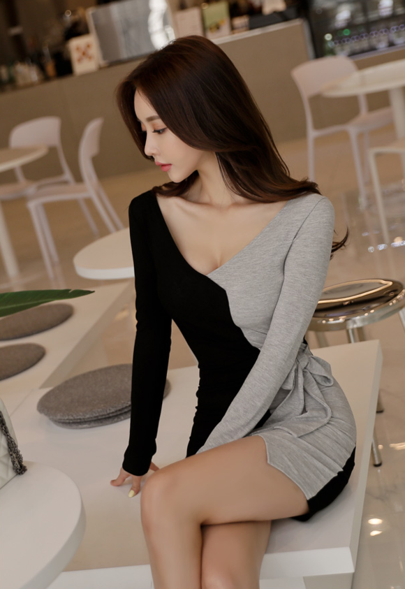 女神孙允珠，天使妖精双面佳人玲珑包臀裙