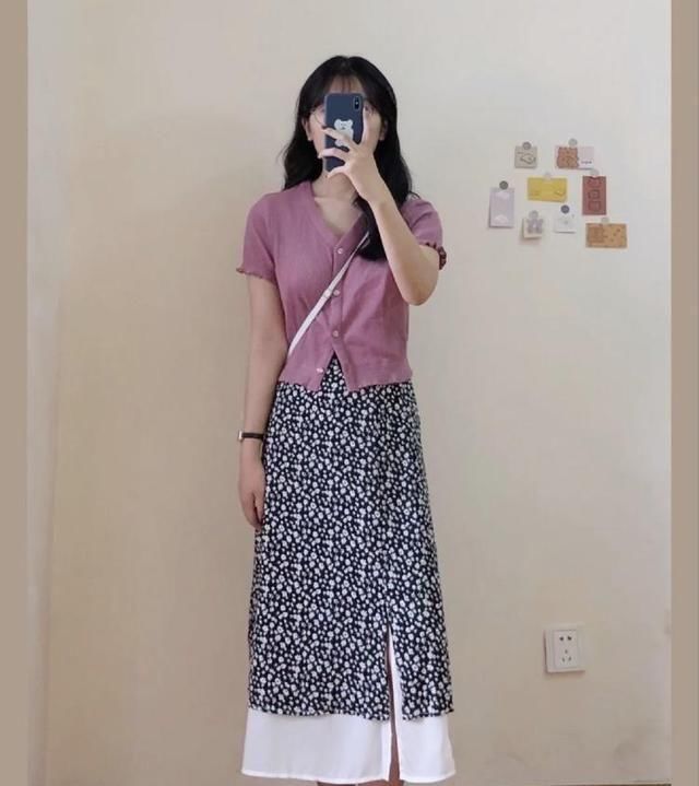  『针织衫』小个子女生有福了，春夏针织衫穿搭，显高显瘦穿出各种风格