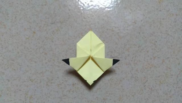 皮卡丘@儿童手工折纸立体皮卡丘怎么折仅需一张纸、一支笔就能折