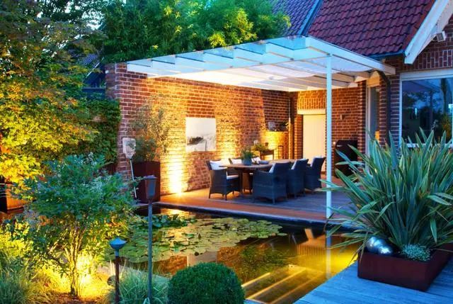 精选 | 32个别墅花园养鱼池设计方案