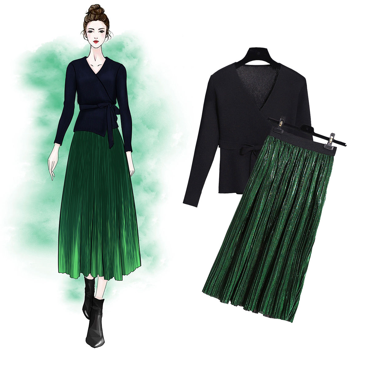 小姨33岁，从不紧身衣配短裙!只穿“小香风套装”，难怪美嫩