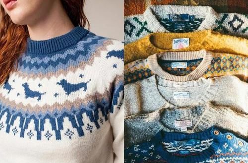  手工@毛衣还是手工编织的有魅力，越低调的颜色，越有味道，你喜欢吗？