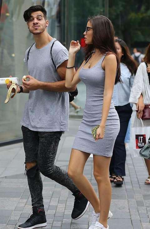 街拍：30多岁成熟女人，图1小姐姐纹身堪比“麒麟臂”!