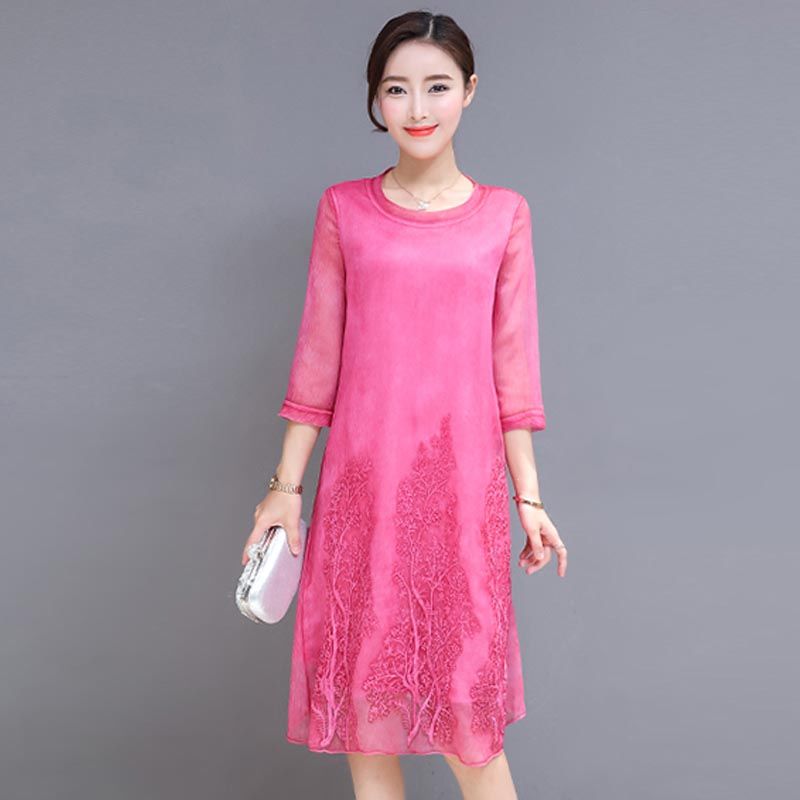 9月提前上新的“真丝裙”,好穿还不贵,38岁老婆一下购6件