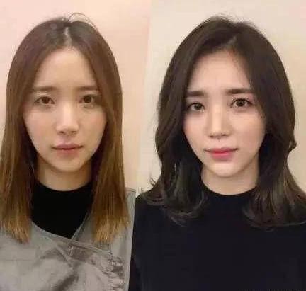 女大学生化妆前后对比, 图一已经跪了, 图五堪比换头