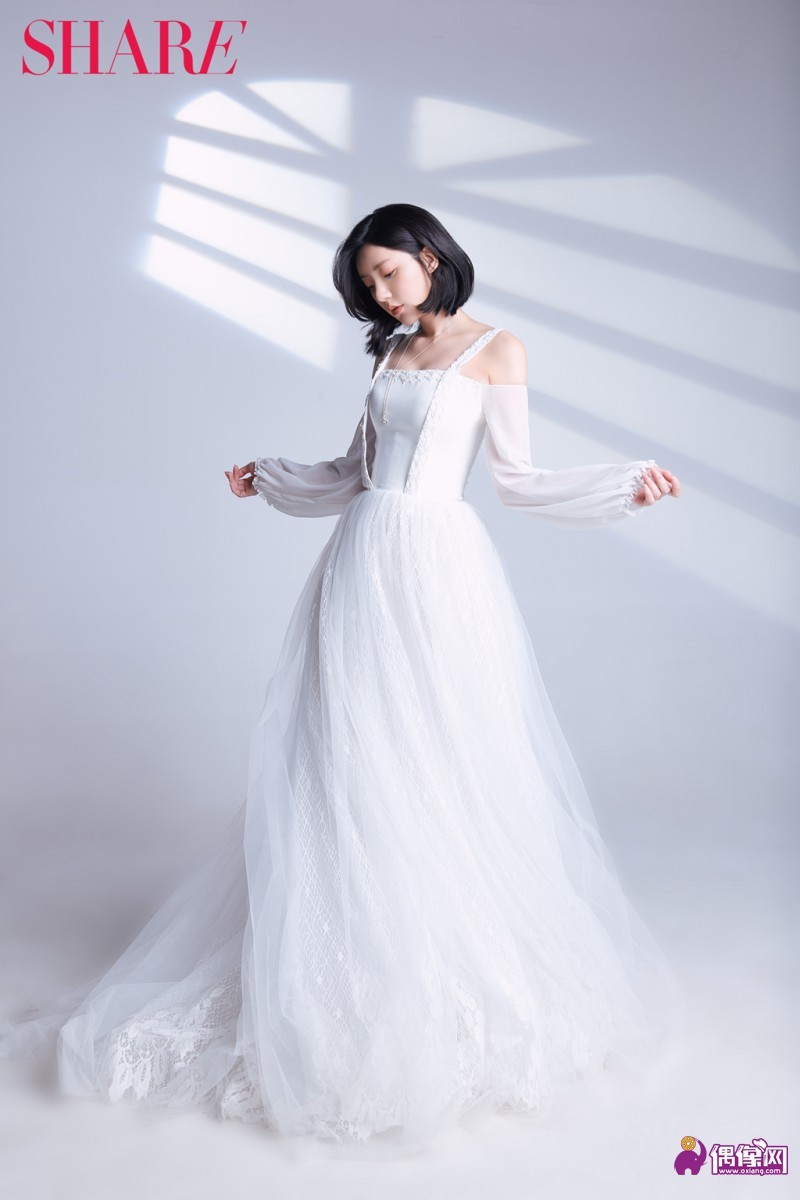 郭雪芙时尚大片曝光 百变女神化身魅力新娘