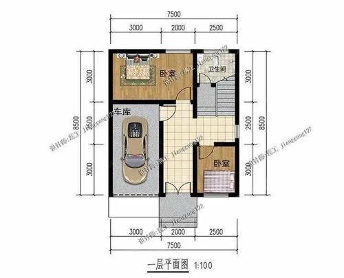  占地尺寸■5款80平左右的小户型别墅，3款仅需20万，这个造价做得出来？