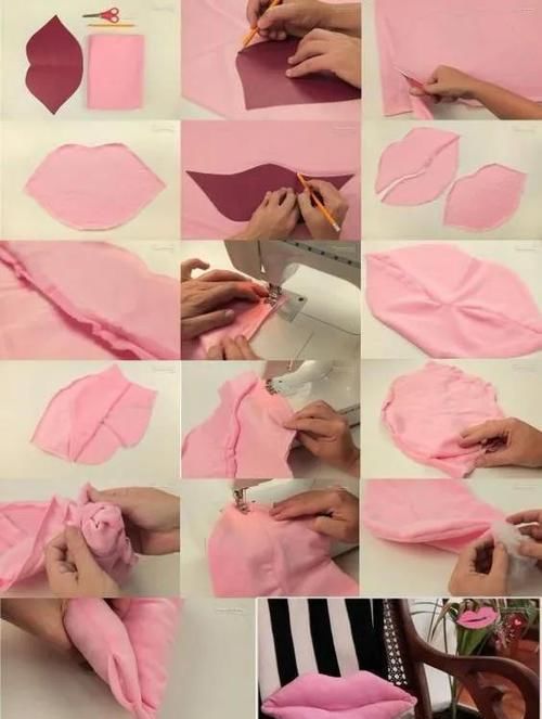 「手工」各种样式的创意抱枕,竟是旧衣服改造的,旧物改造手工附教程