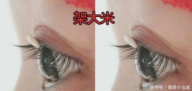  「睫毛真」同样是睫毛“荡秋千”忍了大米，忍了牙签，看见最后酸劲上头