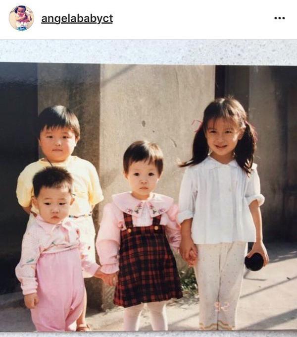 Angelababy童年照上热搜，这下真有人相信她没整容了