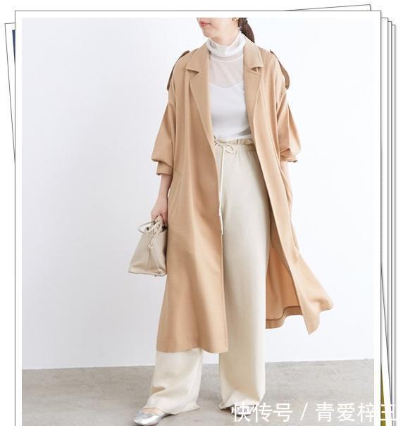  【休闲造型】风衣的日系轻熟穿搭精选，让人心动的春季优雅搭配示范
