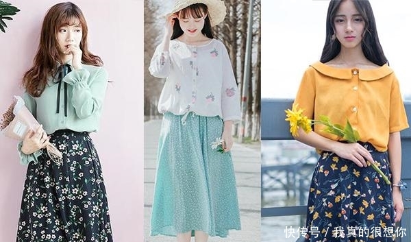  『碎花』阳春三月，春游最美季，碎花裙挑起大梁，诠释春天的魅力和浪漫