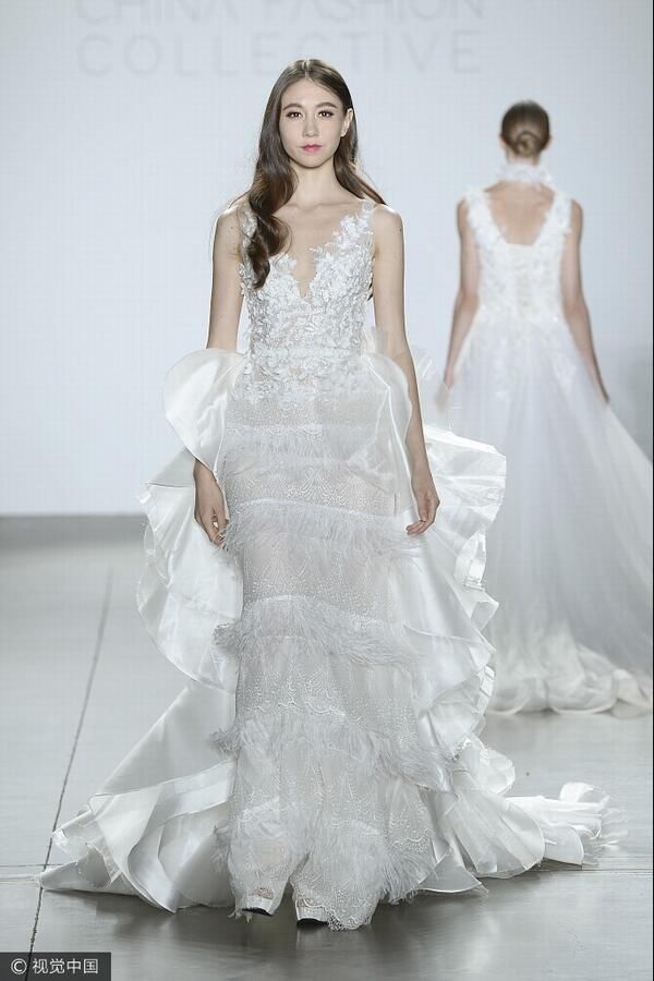 2018春夏纽约时装周Vancy Law秀场