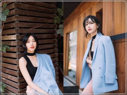 温雅还真是胆大,西装内只穿了件薄纱,网友:跟没穿有什么区别?