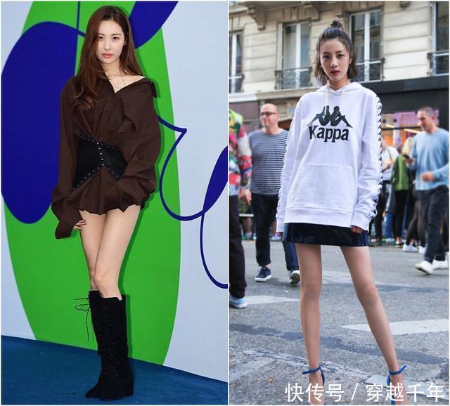 韩国李宣美对阵中国李溪芮, 时尚界的“第一美腿之争”究竟谁能赢