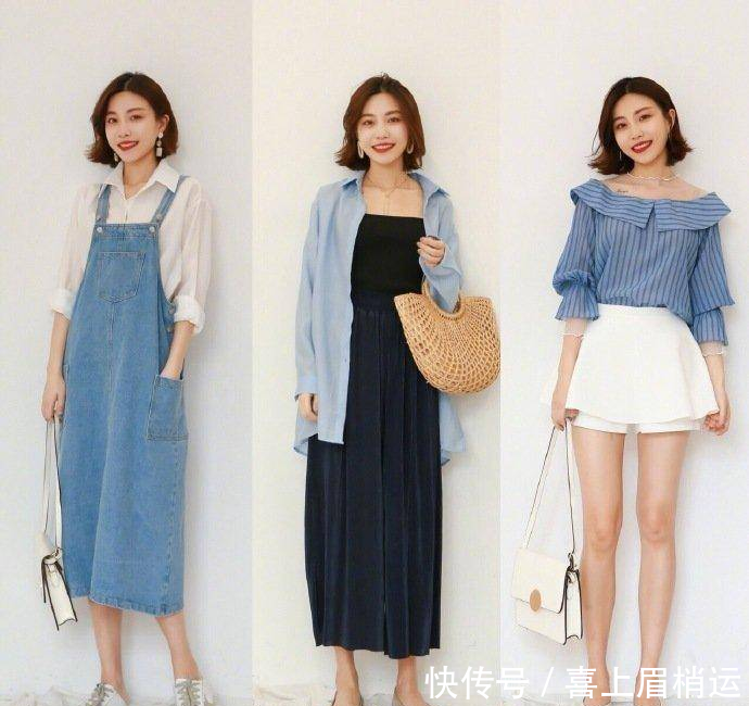 「以选择」还在穿白T+牛仔裤?试试24套“淑女风”搭配,简约又不失女人味!