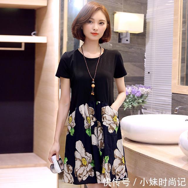  「大方」时尚大方的连衣裙，穿出成熟女人的性感魅力