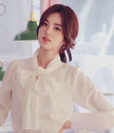 头发不是很长怎样扎出比较有气质的头发！