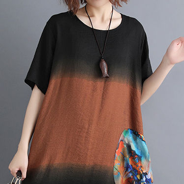 三伏天少穿真丝，试试这样的棉麻装，一件比一件洋气，款款经典