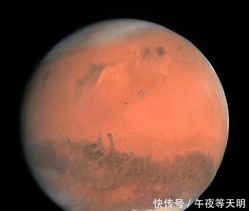 『湖泊』火星轨道飞行器在火星上探测到一片直径为20千米的冰下湖泊