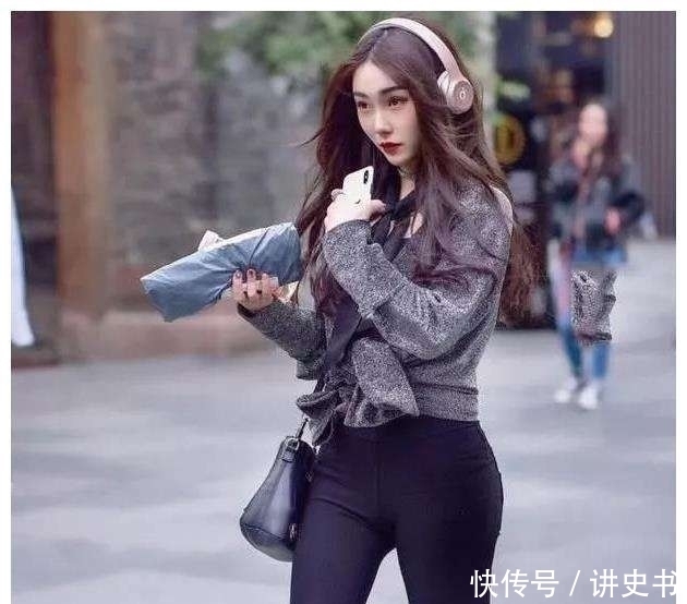 气质■打底裤能够很好地提升视觉比例,休闲百搭又很保暖
