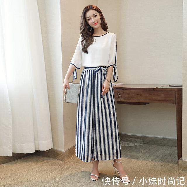  透视网纱连@舒适凉爽气质的套装，让你这个夏季解决搭配烦恼