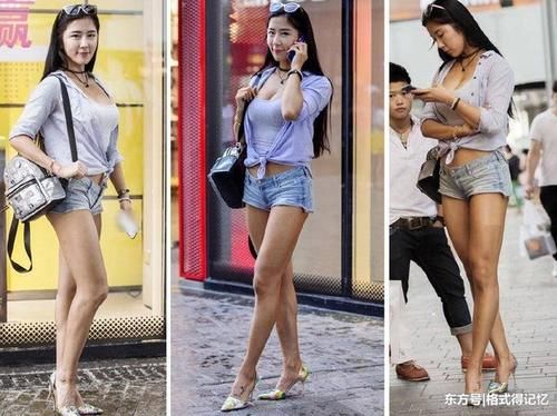 身材不简单的美女,穿搭很简约,气质却一样的迷人!